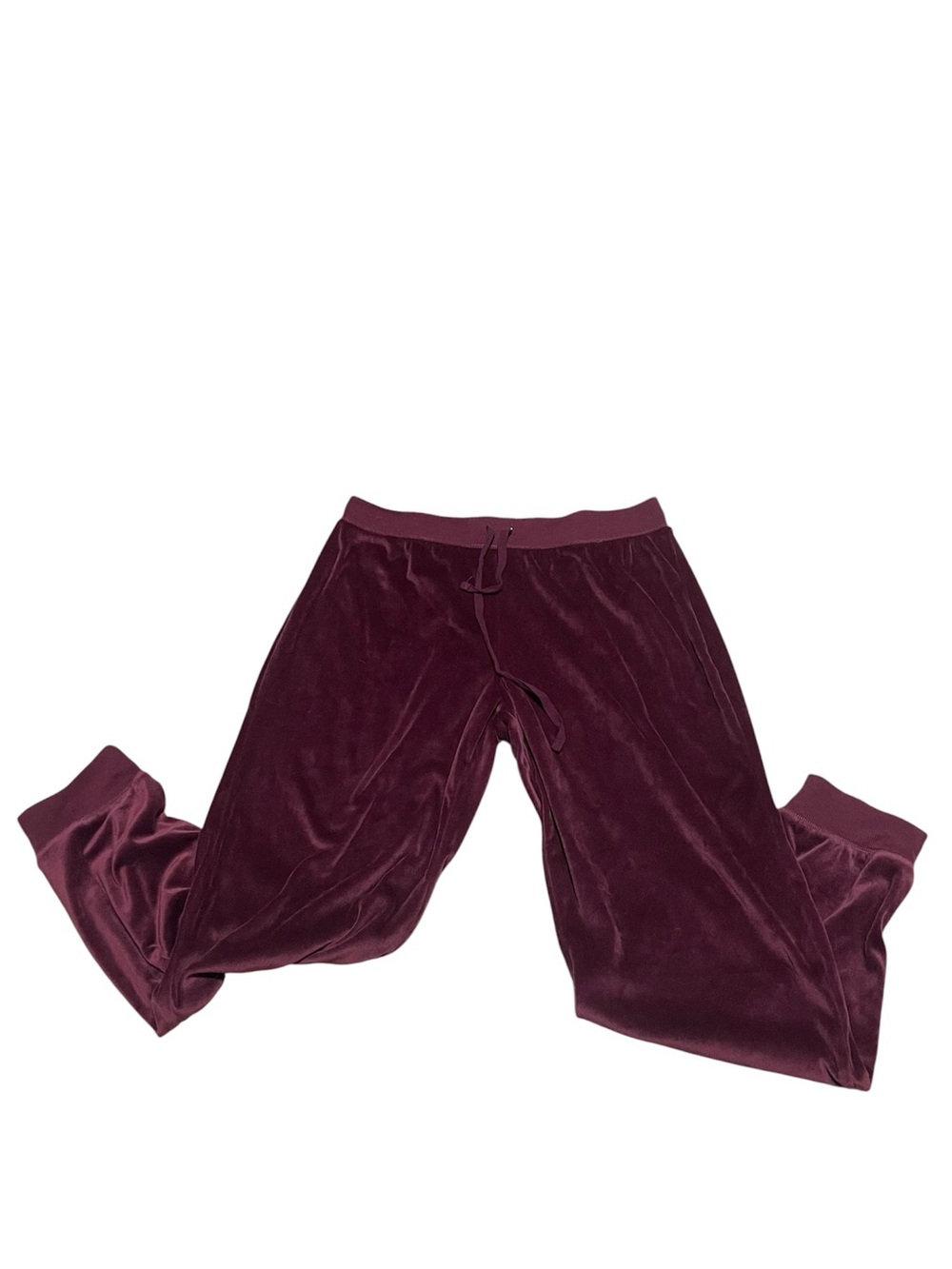 Honeydew Intimates Velvet Joggers - Burgundy Plum